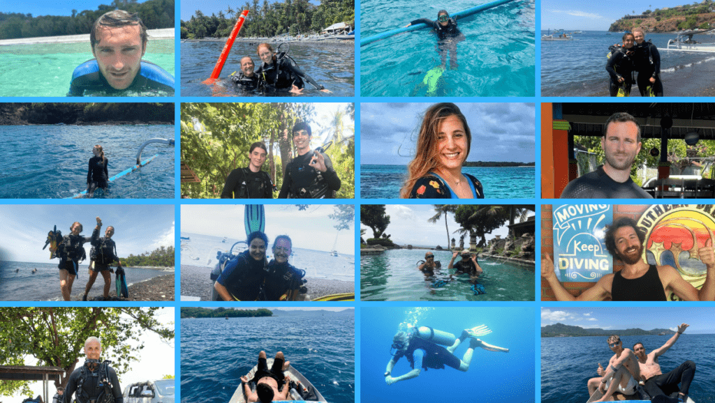 bali open water diver course francais